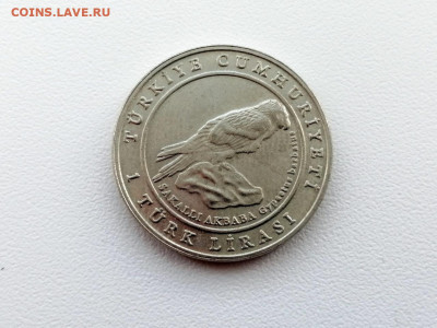 Турция 1 лира, 2009 Орел до 10.06.2021г в 22.00 - 1