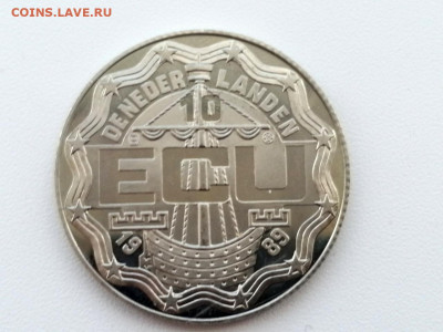 10 ЭКЮ, 1989 Константин и Кристиан Гюйгенс - 2