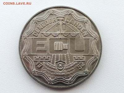 10 ЭКЮ, 1992 Король Виллем I - 2