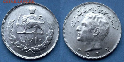 Иран - 10 риалов 1978 года до 11.06 - Иран 10 риалов, 2537 (1978)