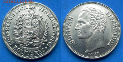 Венесуэла - 2 боливара 1986 года до 11.06 - Венесуэла 2 боливара, 1986