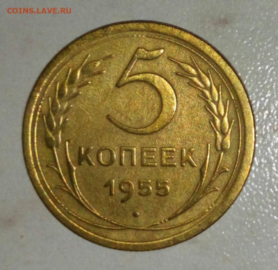 5 КОПЕЕК 1955 ДО 12.06.2021 22:00 - _20210604_204235.JPG