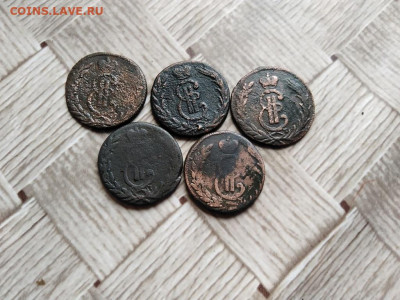Копейки 1771 сибирь, 5 штук до 09.06.2021 - 1771 (27) - копия