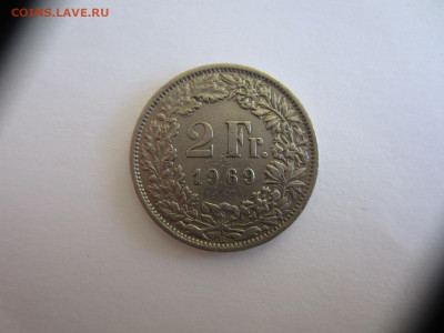 2 франка 1969 ШВЕЙЦАРИЯ до 10.06 в 22.00 мск - IMG_1538.JPG