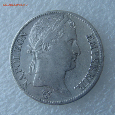 Французская империя. Наполеон I. 5 ФРАНКОВ 1811 года - 5 фран1811 (3).JPG