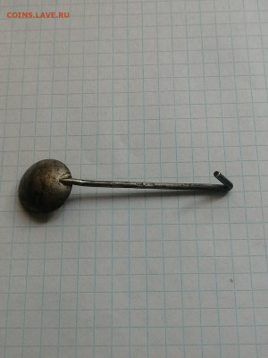 Серебряная солонка с ложечкой - 2