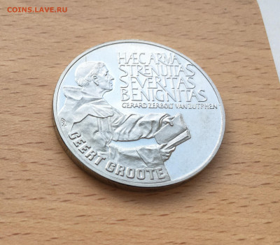 Крона Шайба Нидерланды 10 ЭКЮ 1990 650 лет со дня рождения - IMG_6535.JPG
