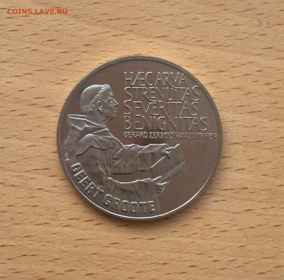 Крона Шайба Нидерланды 10 ЭКЮ 1990 650 лет со дня рождения - IMG_6531.JPG