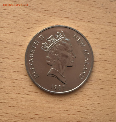 Крона Шайба Новая Зеландия 1$ доллар 1989 Гимнастика - IMG_6811.JPG
