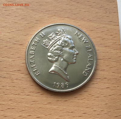 Крона Шайба Новая Зеландия 1$ доллар 1989 Гимнастика - IMG_6813.JPG