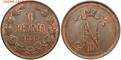 10 пенни 1898 хорошие - 44