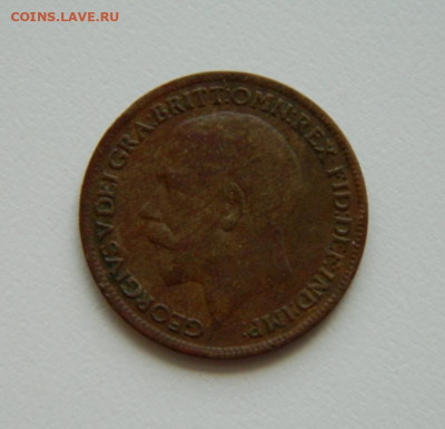 Великобритания 1 фартинг 1920 г. до 14.06.21 - DSCN9565.JPG
