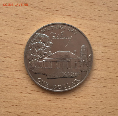 Крона Шайба Новая Зеландия 1$ доллар 1977 25 лет правления - IMG_6651.JPG