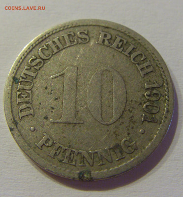 10 пфеннигов 1901 G Германия №3 15.06.2021 22:00 МСК - CIMG2771.JPG