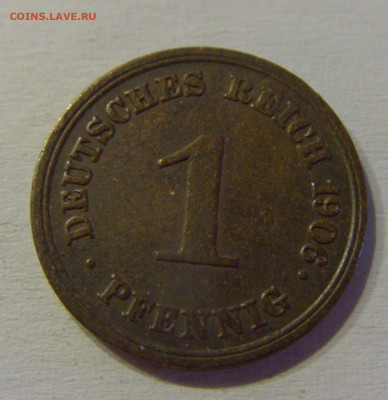 1 пфенниг 1906 Е Германия №4 15.06.21 22:00 МСК - CIMG2915.JPG