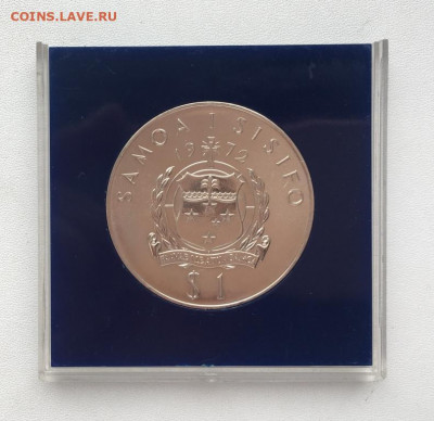 Крона Шайба Самоа 1 Тала 1972 250 лет открытию Самоа Корабль - krona_shajba_samoa_1_tala_1972_250_let_otkrytiju_samoa_korabl_parusnik_flot_pamjatnaja_korobka (3)