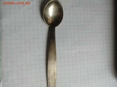 ложки чайные серебро с рубля - 11
