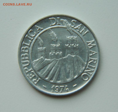 Сан-Марино 10 лир 1974 г. (ФАО) Фауна до 17.06.21 - DSCN9735.JPG