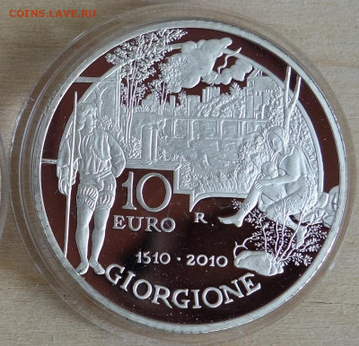 10 евро 2010 Джорджоне Италия, до 17.06.2021 в 22:00 - 10gio1