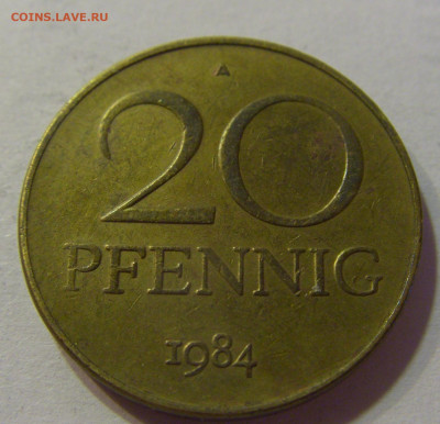 20 пфеннигов 1984 А ГРД №1 20.06.2021 22:00 МСК - CIMG4074.JPG