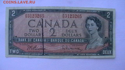 2 доллара. 1954 г. Канада. до 21,06,21 по МСК 22-00 - IMGA0336.JPG