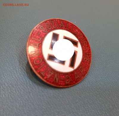 Партийный знак НСДАП NSDAP 3 рейх Германия до 20.06.21 - 3