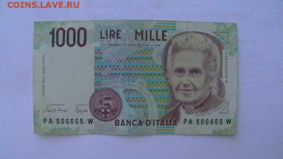 1000 лир. 1990 г. Италия до 21,06,21 по МСК 22-00 - IMGA0349.JPG