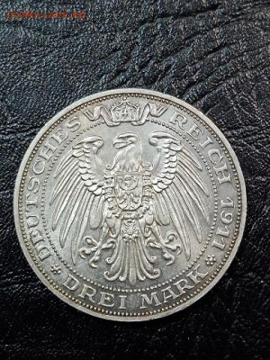 3 марки 1911 г бреслау - 3 марки 11 2