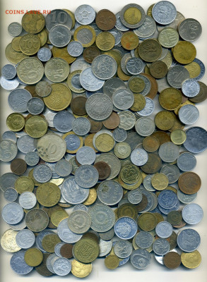 270 иностранных монет без повторов. до 20.06 - 1270моне