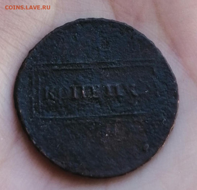 Рамочная копейка 1724 года. Оценка. - IMG_20210617_011953