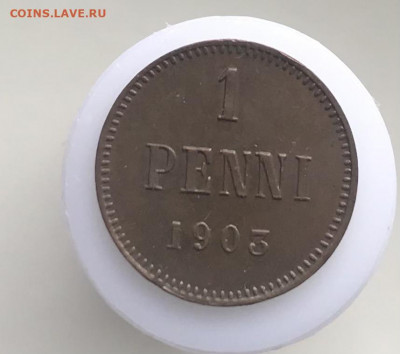 1 пенни 1903 г (маленькая 3), unc До 23.06.2021 22.00 по МСК - 649FC1DB-82D4-40E5-A352-094B44787E2D