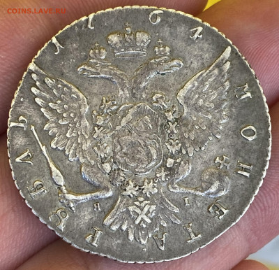 Монета Рубль 1764г. - 824FC882-3B55-40E7-9F16-D7C1F5C1D8C2