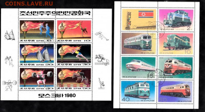 Корея Северная 6 листов тематика до 25 06 - 70