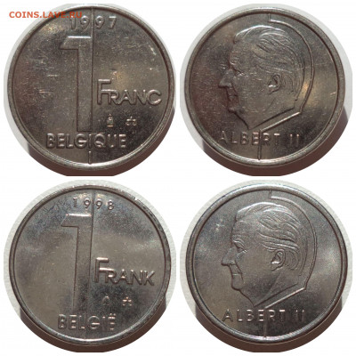 Фикс БЕЛЬГИЯ (1 франк 1951-1998 гг.) до 25.06.21 в 22:00 мск - CollageMaker_20210620_131807751