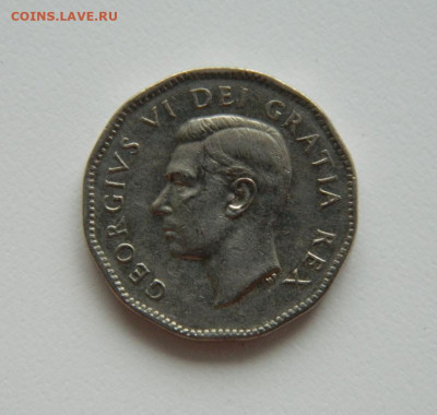 Канада 5 центов 1951 г. (Юбилейная) до 24.06.21 - DSCN9848.JPG