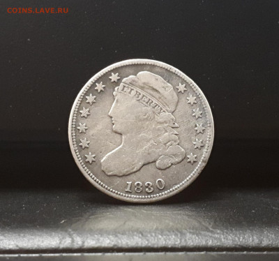 10 центов США 1830 г. - 20210621_202846