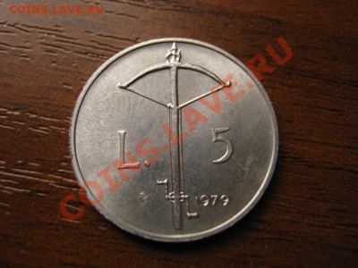 ц Сан Марино 5 лир 1979 Арбалет до 22.10 в 15.00 М - IMG_0624