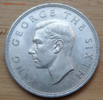 Новая Зеландия 1 крона 1949 до 22-00 25.06 - IMAG2257~2