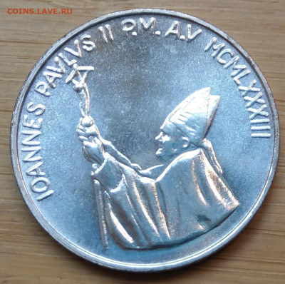 Ватикан 1000 лир 1983 UNC до 22-00 25.06 - IMAG2255~2