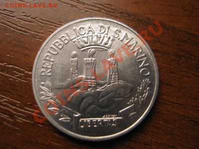 ц Сан Марино 5 лир 1982 самолетик до 22.10 в 15.00 М - IMG_0631