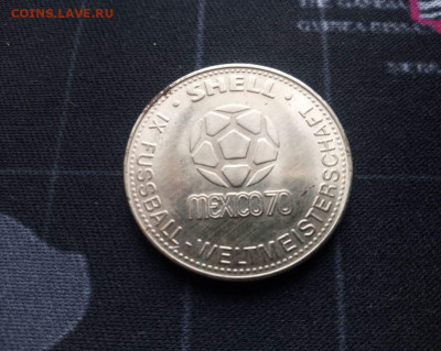 Жетоны. Сборная ФРГ на чемпионате мира в Мексике - 6