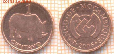 Мозамбик 1 сентаво 2006 г., до 01.07.2021 г. 22.00 по Москве - Мозамбик 1 сентаво 2006 1450