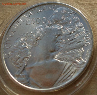 500 лир Ватикан 1966 №2, 29.06 в 22:00 - 5006621