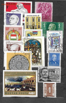 Марки Европы. ФИКС. Венгрия В18 - 15 марок Венгрия в18