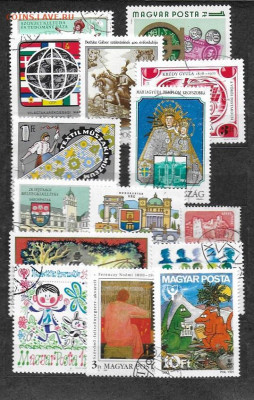 Марки Европы. ФИКС. Венгрия В17 - 15 марок Венгрия в17