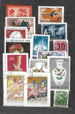 Марки Европы. ФИКС. Венгрия В13 - 15 марок Венгрия в13
