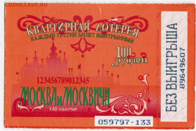 Квартирная лотерея до 02.07.21 г. в 23.00 - 064