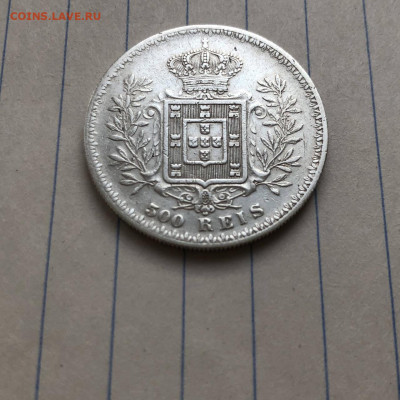 Португалия 500 реалов 1899, до 30.06. - dDtOg1Yx7QY
