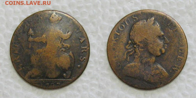 монета, токен или жетон 1797 (Британия) - token