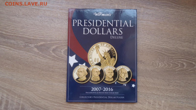 АЛЬБОМ-ПЛАНШЕТ ДЛЯ МОНЕТ 1 ДОЛЛАР США 2007-2016 ПРЕЗИДЕНТЫ - DSC09151.JPG